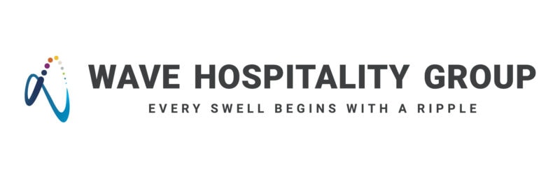 Wave Hospitality Logo Horizontal With Tagline